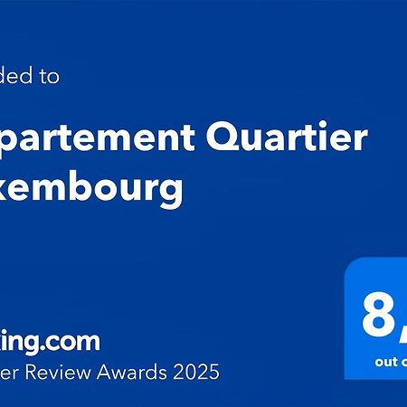 Appartement Quartier Luxembourg Free Netflix Paris Exterior foto